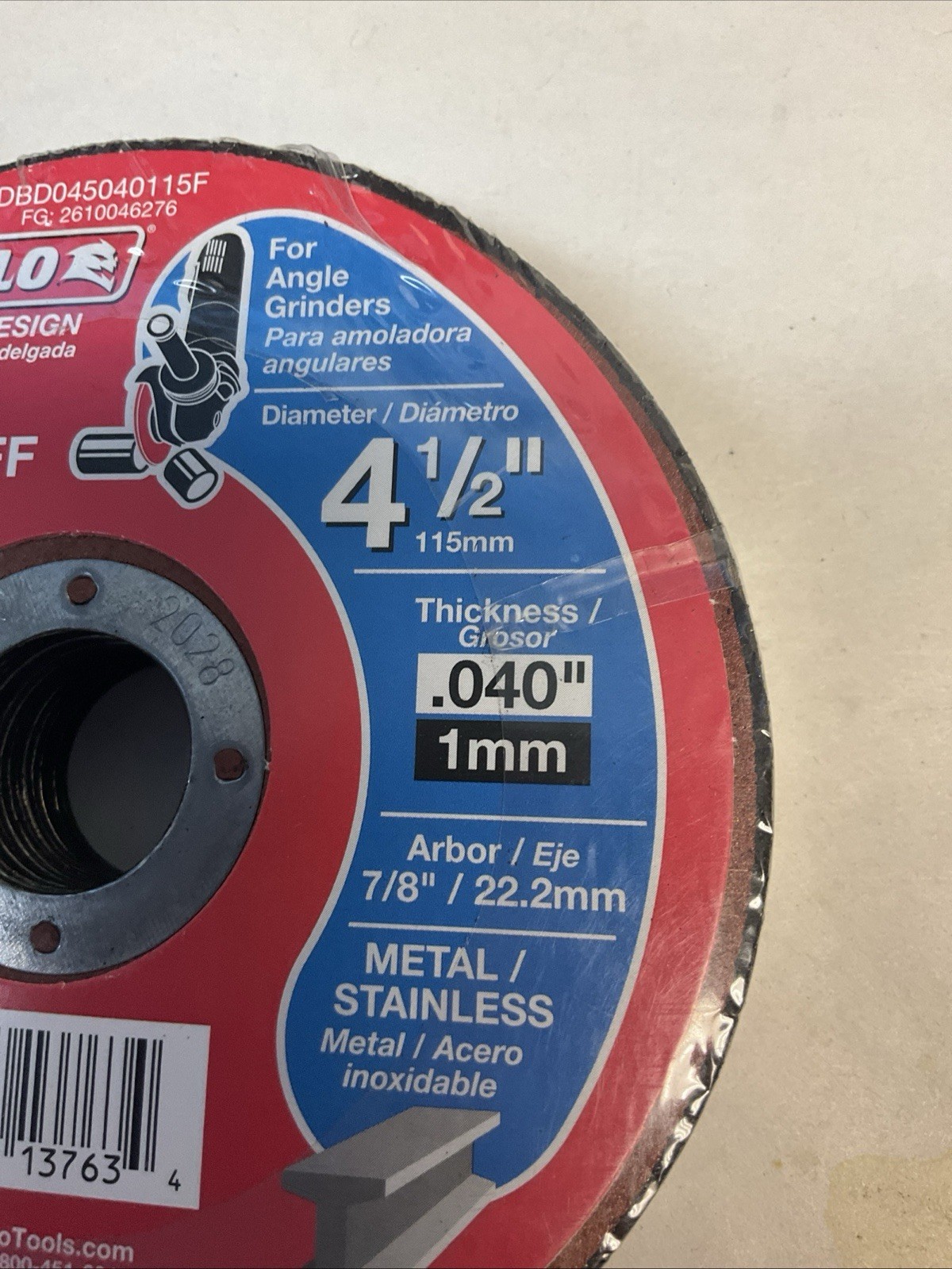 15 DIABLO 4-1/2″ X .040″ THIN KERF METAL/STAINLESS ANGLE GRINDER CUT-OFF WHEELS