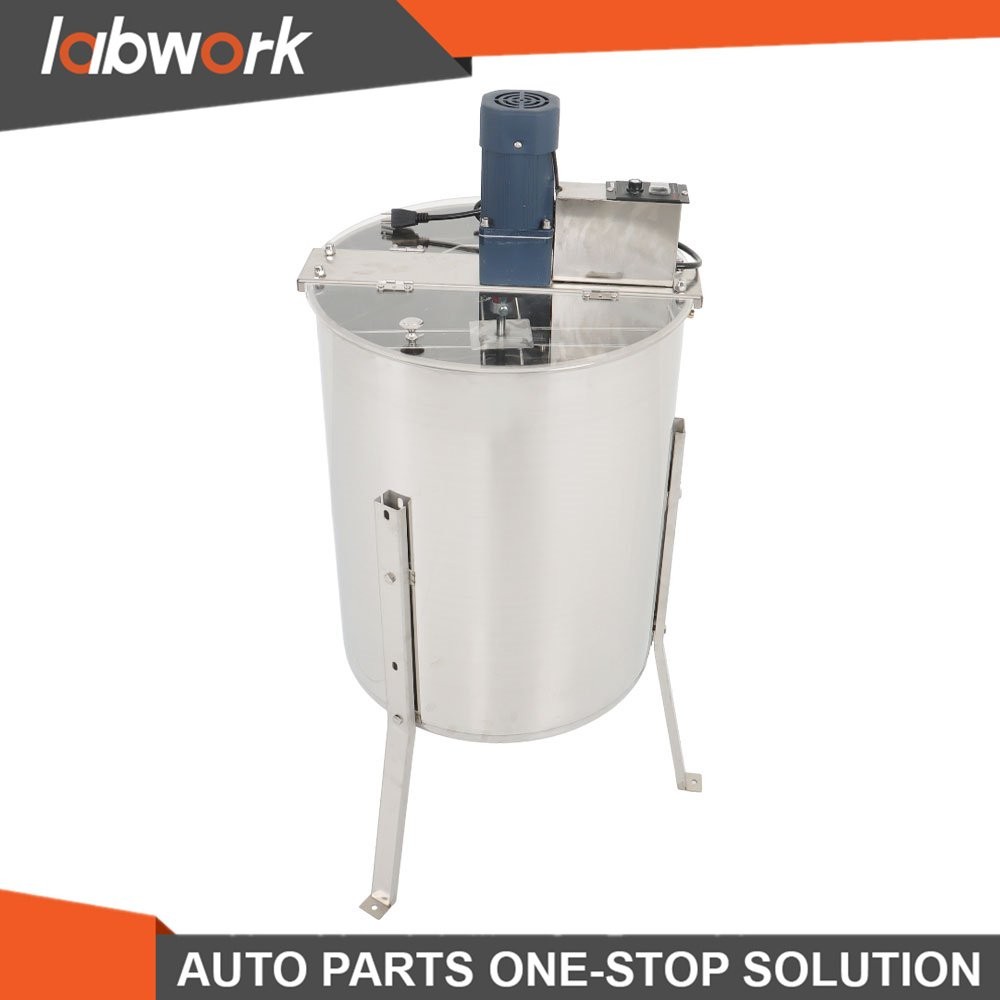 Labwork Stainless Steel Electric Honey Extractor Beekeeping Equipment 4/8 Frames