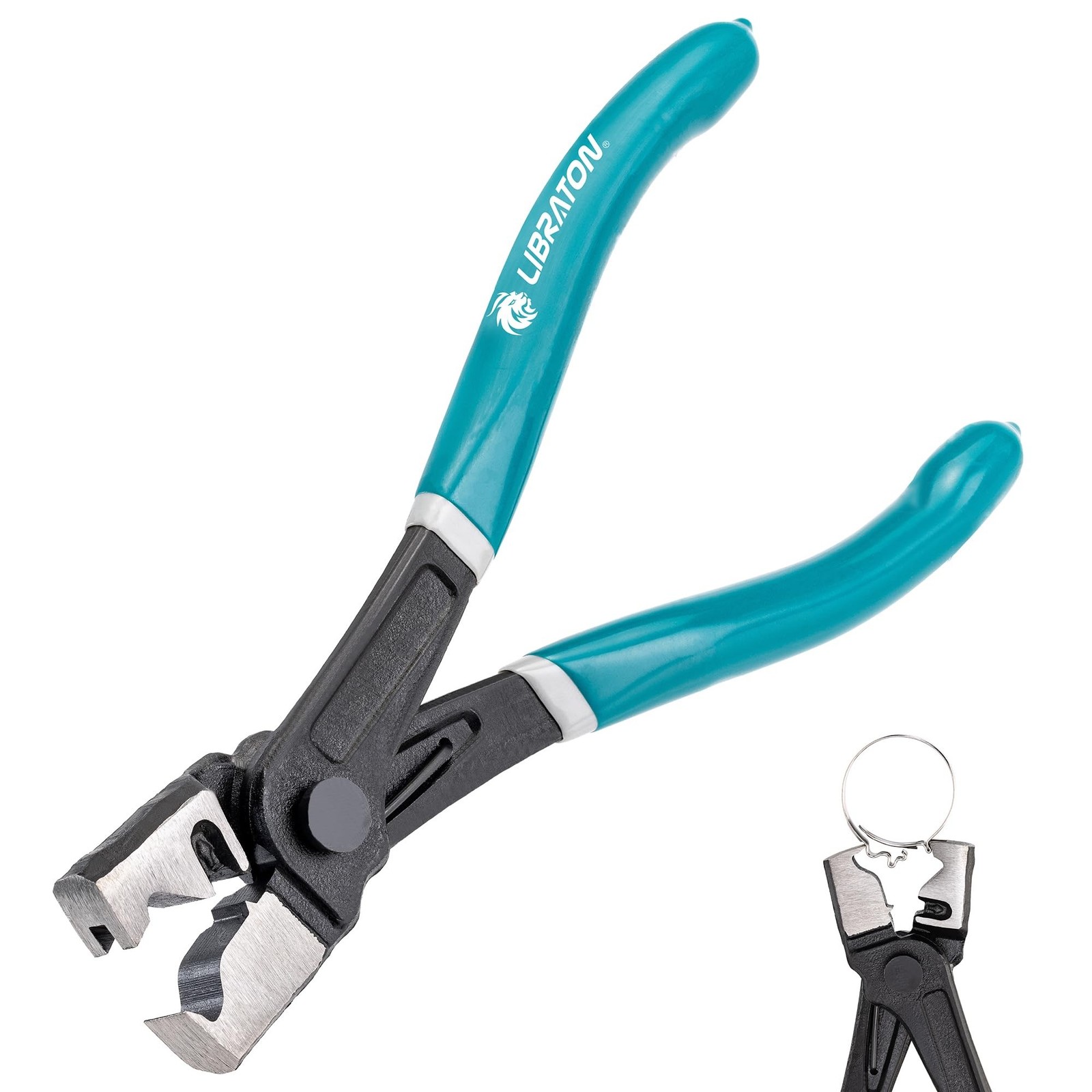 LIBRATON CV Boot Clamp Pliers, Clic & Clic-R Hose Clamp Pliers, 7 Inches Heav…
