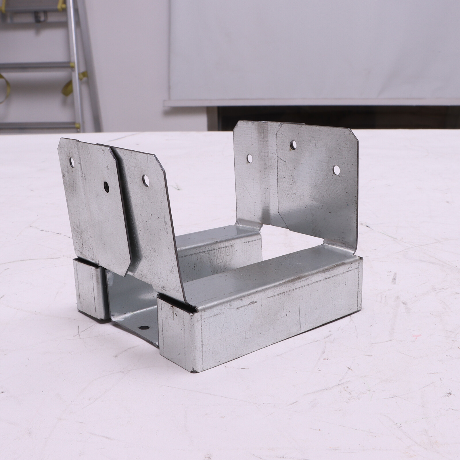 10Pcs 4×4 Concrete Deck Post Anchor Base Adjustable Metal Post Bracket Post Base