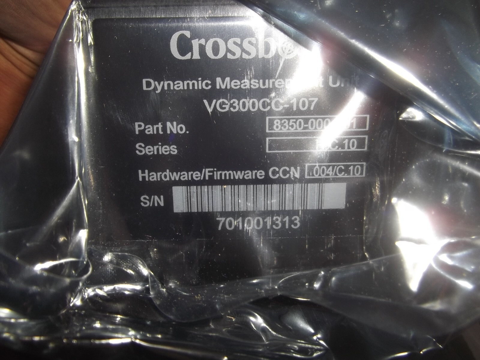 AGCO MASSEY FERGUSON GTA360563 CROSSBOW 8350-0001-01 DYNAMIC MEASUREMENT UNIT