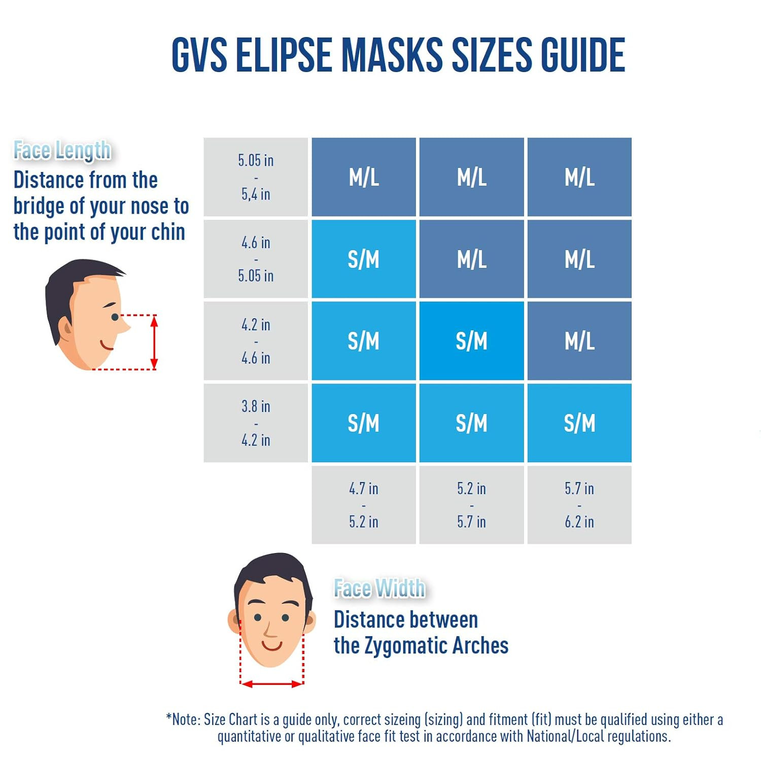 GVS Elipse P100 Dust Half Mask Respirator with Replaceable and Reusable Filters