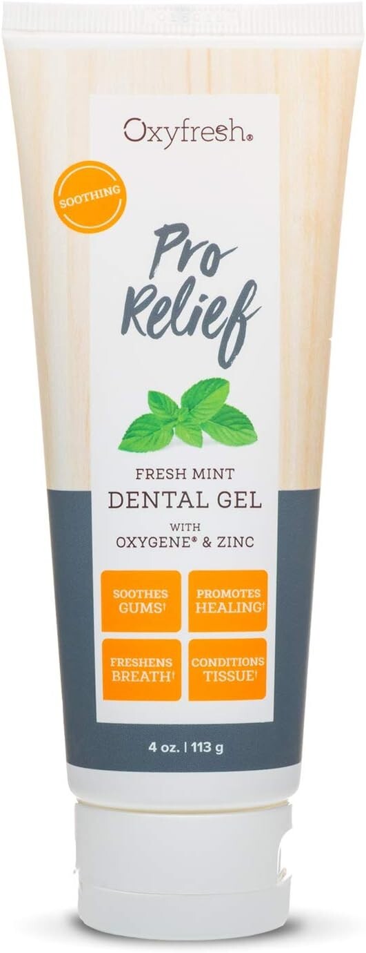 Dentist Recommended Aloe & Chamomile Dental Gel – Relieves Sore Gums Fast