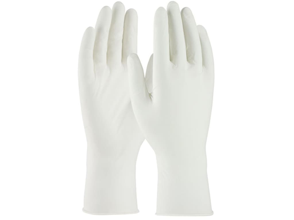 QRP Q125S – Gloves Qualatrile XC White Nitrile 12 inch Clean