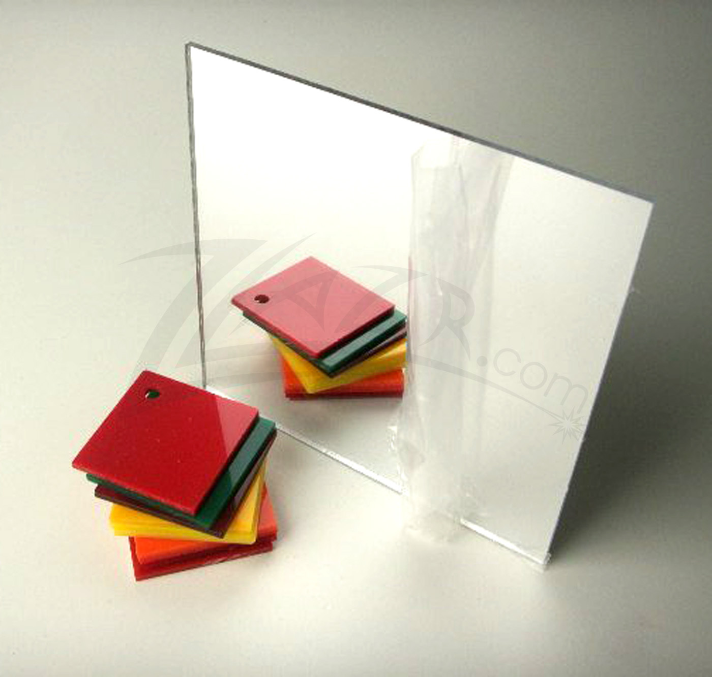 (1) 12″ x 12″ x 1/8″ MIRROR Acrylic Sheet Cast Plastic Plexiglas Square Silver