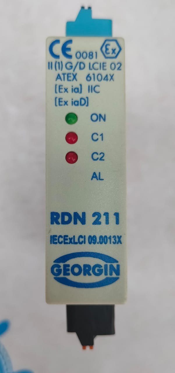 GEORGIN RDN 211 Intrinsically Safe Relay 220/240VAC RDN211000
