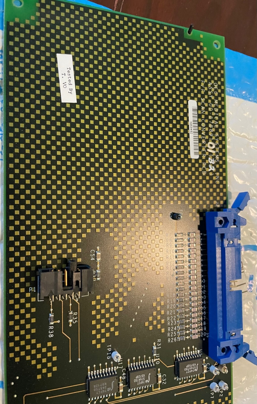 GE OEC 6600 Mini C-arm FF Scan Converter PCB Board – Assy 00-878891-01 (B2)