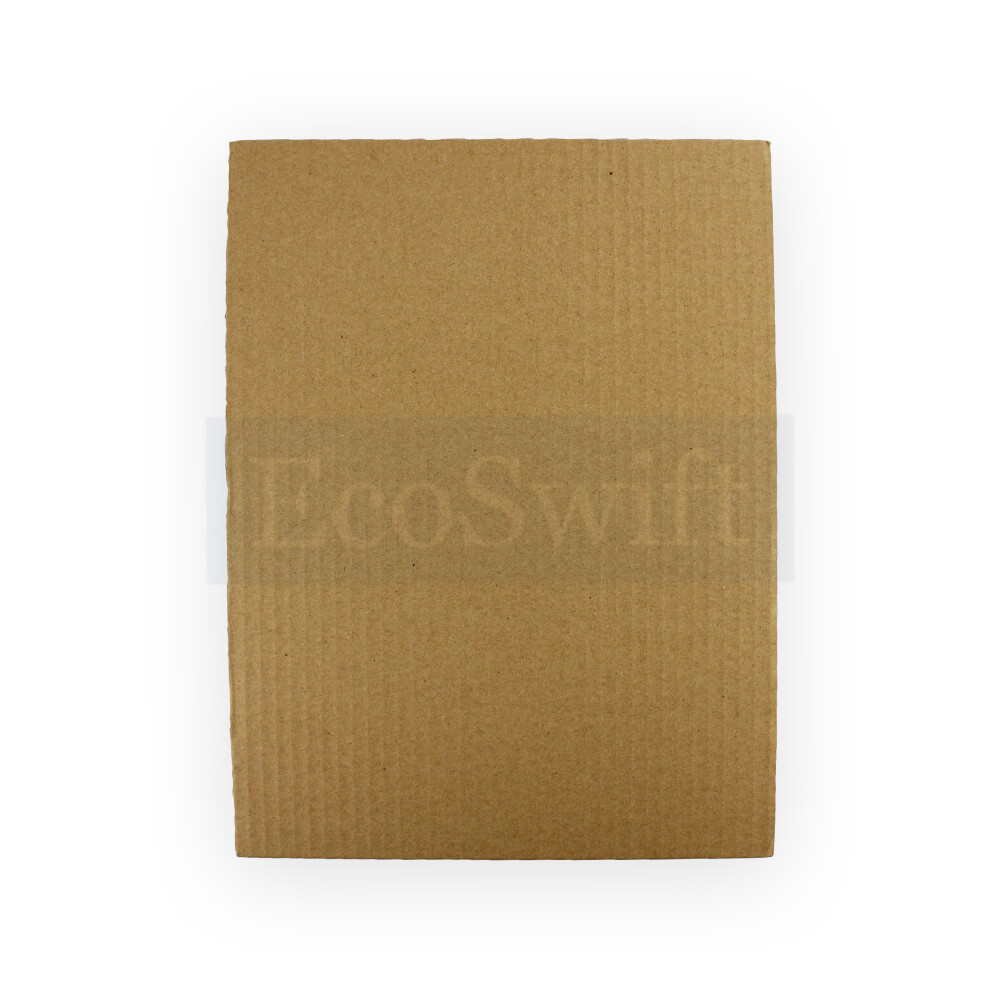 100 6×9 EcoSwift Corrugated Cardboard Pads Filler Inserts Sheet 1/8″ Thick 6 x 9