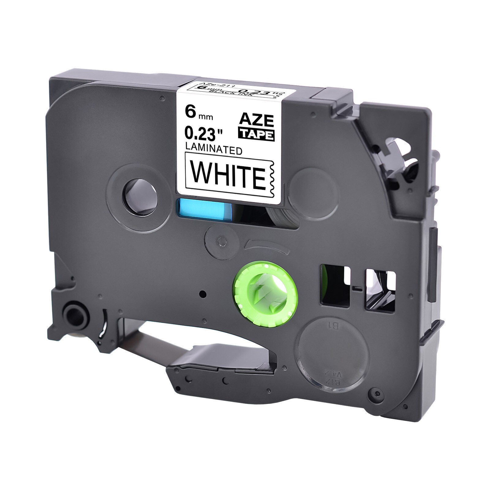 10x TZe-515 TZE 515 White on Blue 6mm Label Tape Fit For Brother PT-D200DA