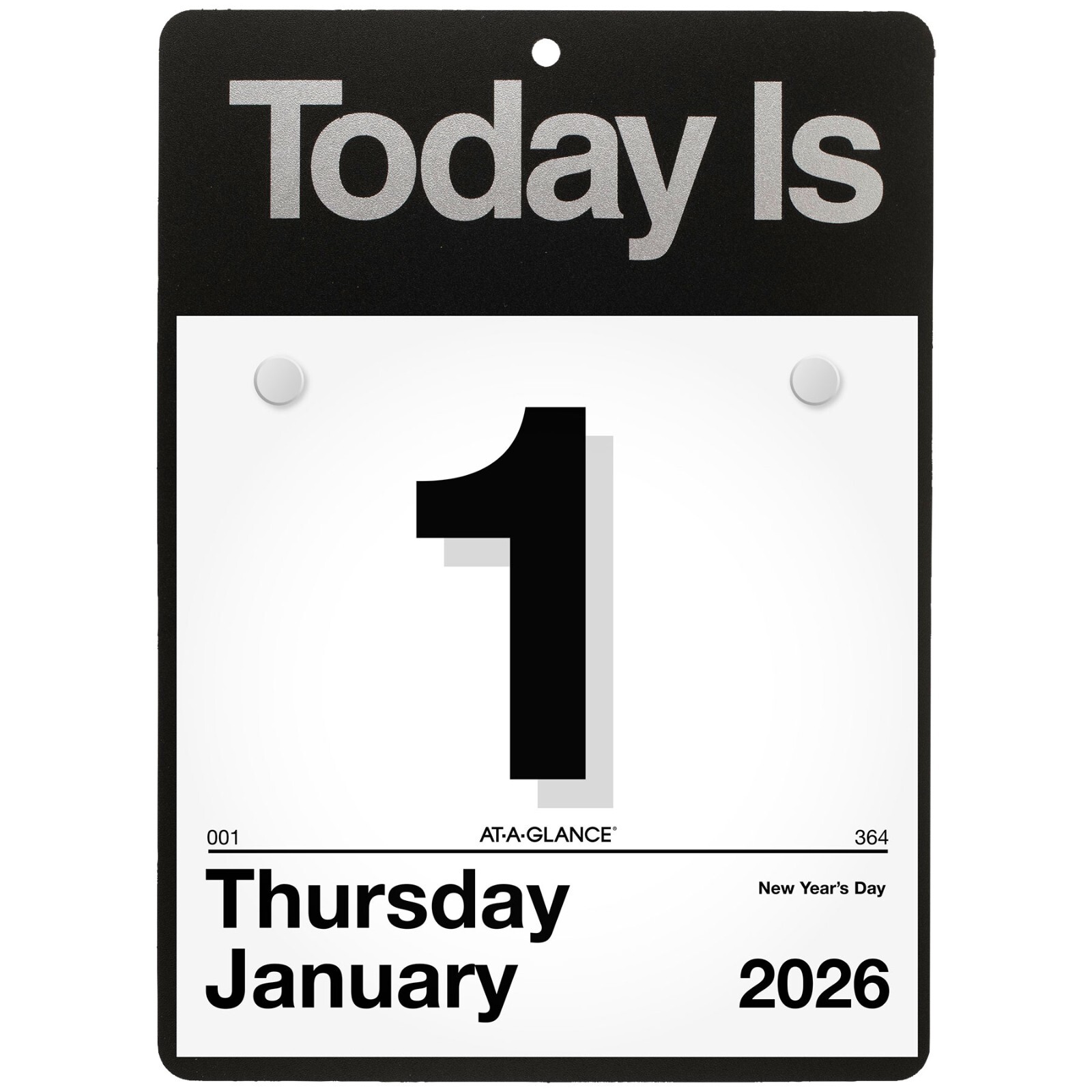 2026 At-A-Glance K1-00 Today Is Tear Off Wall Calendar with Base, 6 x 6″