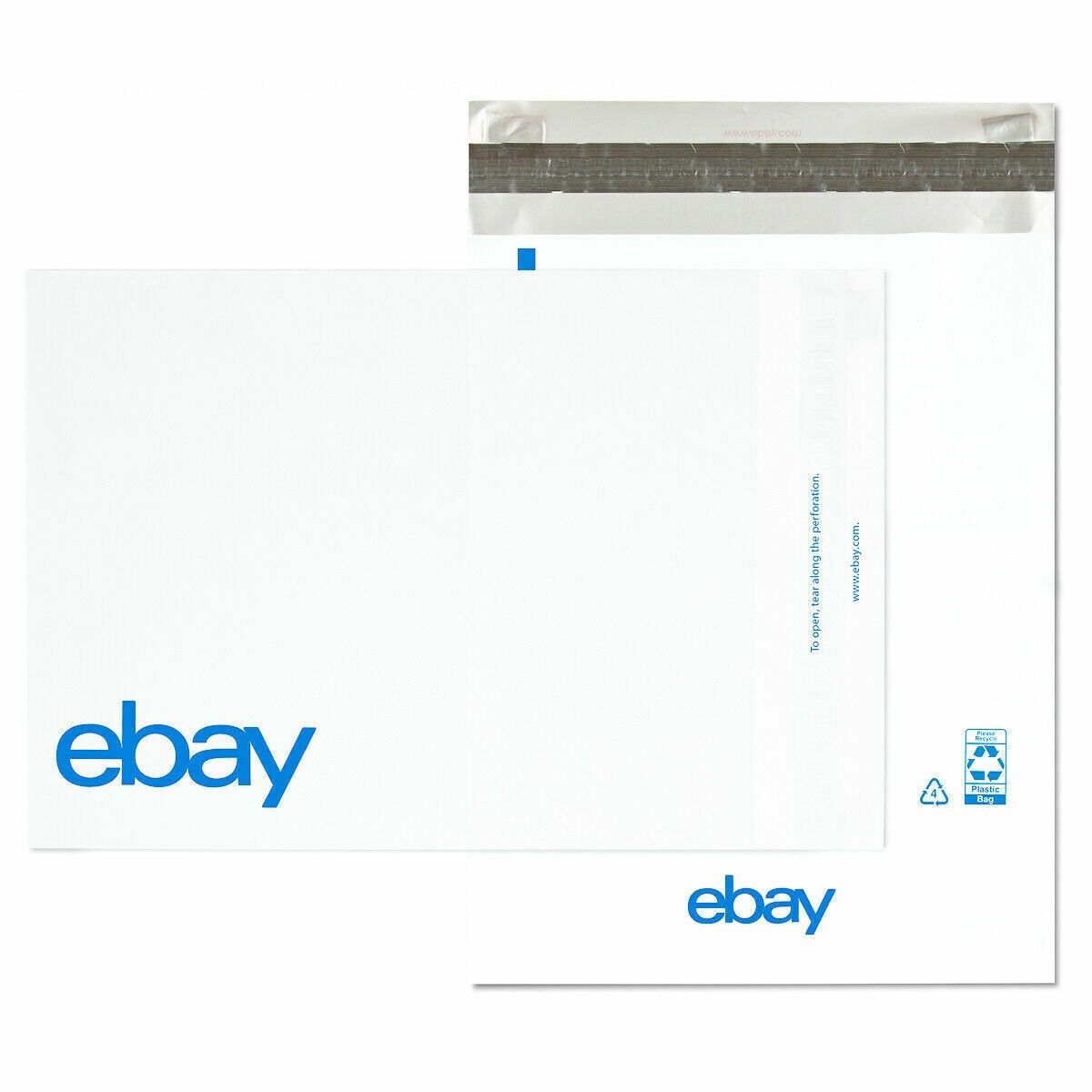 27 new eBay Branded Polymailer 6.25″ x 8.5 Blue Print No Padding s1