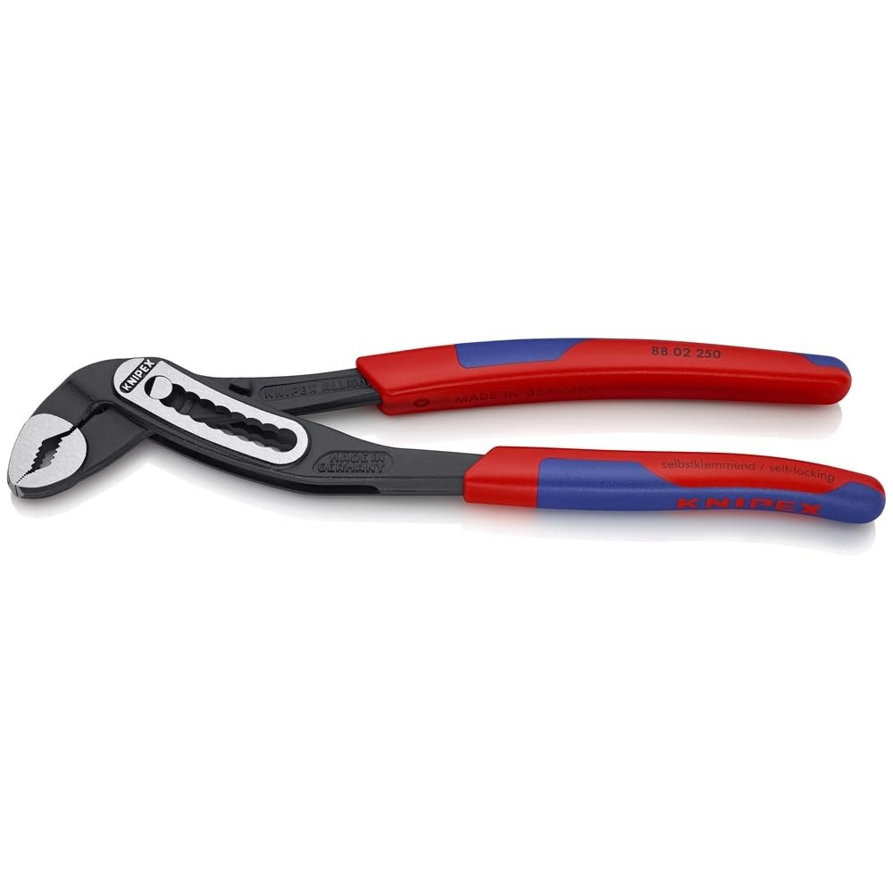 KNIPEX Tools – Alligator Water Pump Pliers, Multi-Component (8802250), 10 inches
