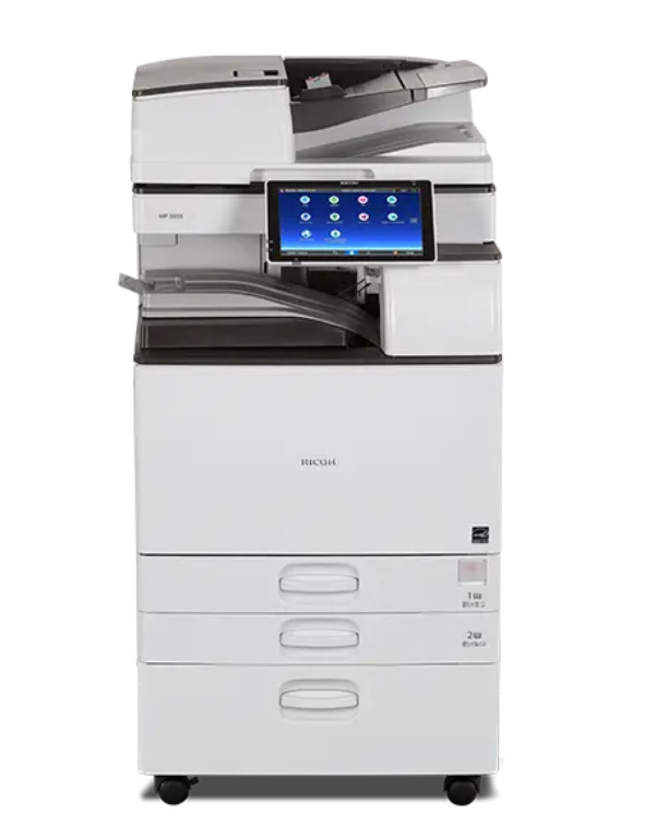 Ricoh MP 4055 4055SP B&W Laser Printer (40ppm) Copier Scanner 24k Meter Tested