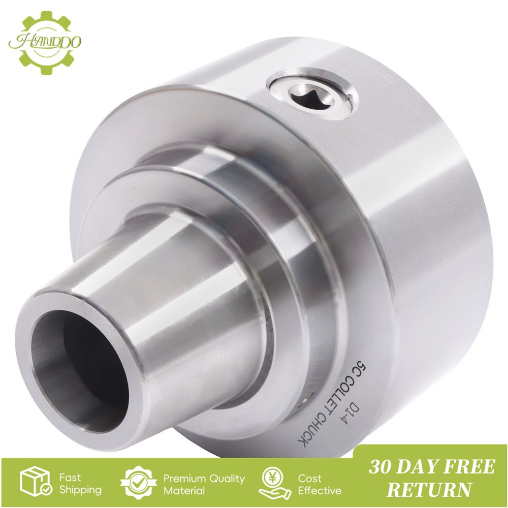 Precision Adjustable 5C 5-C Collet Chuck D1-4 Cam lock Mount for Lathe Tool