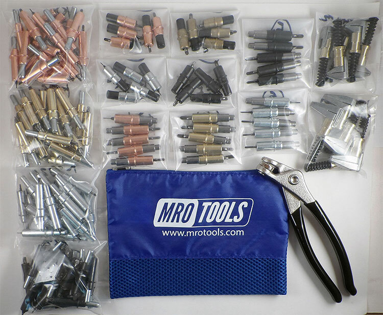 MRO TOOLS K1MSTR K-Series Master Cleco Sheet Metal Fastener Kit
