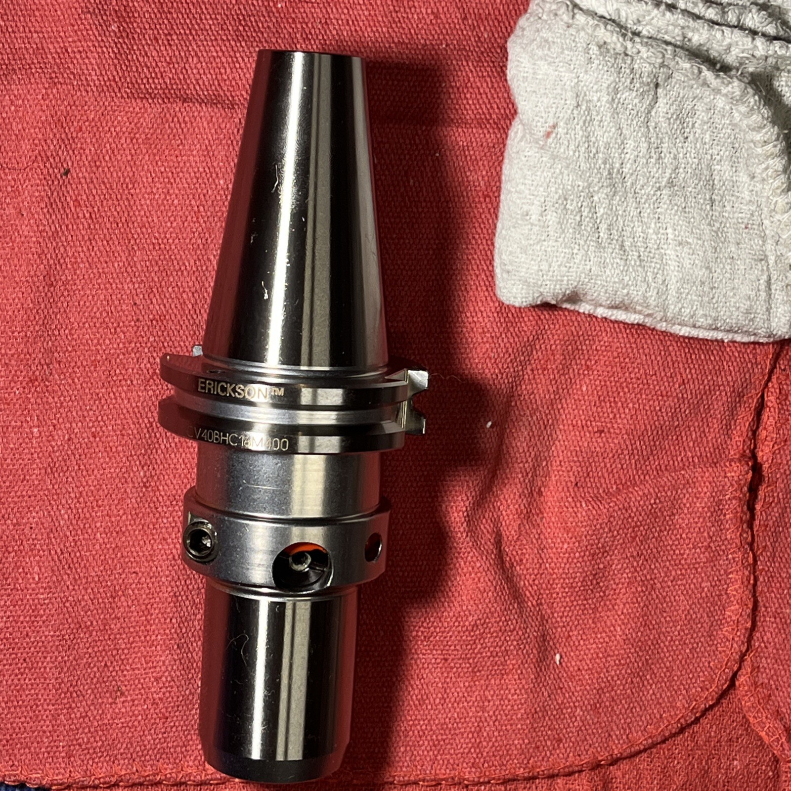 NEW ! Erickson CV40BHC16M400 CAT40 Hydraulic Chuck Tool Holder, 16mm CHEAP! NEW