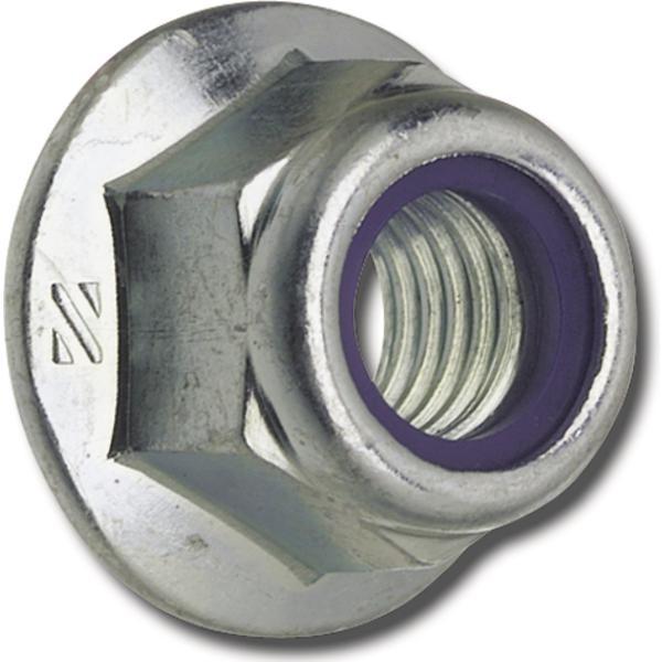 (2) 5/8-11 Nylon Insert Hex Flange Lock nuts / Stop nut / Nyloc 5/8×11