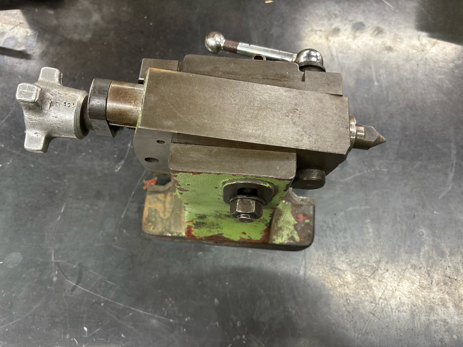 UNKNOW BRAND Adjustable Angle & Center Line Tailstock 2″ Height Adjust