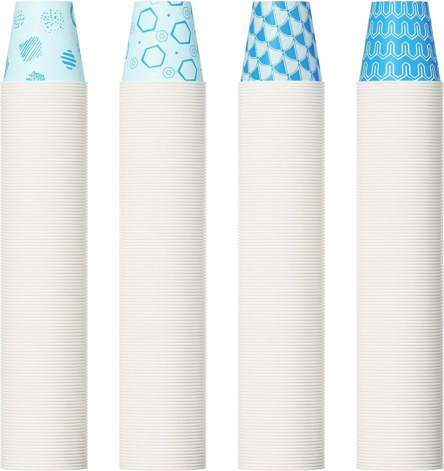 Disposable Bathroom Cups, 3 oz Paper Cups, 1800 Count
