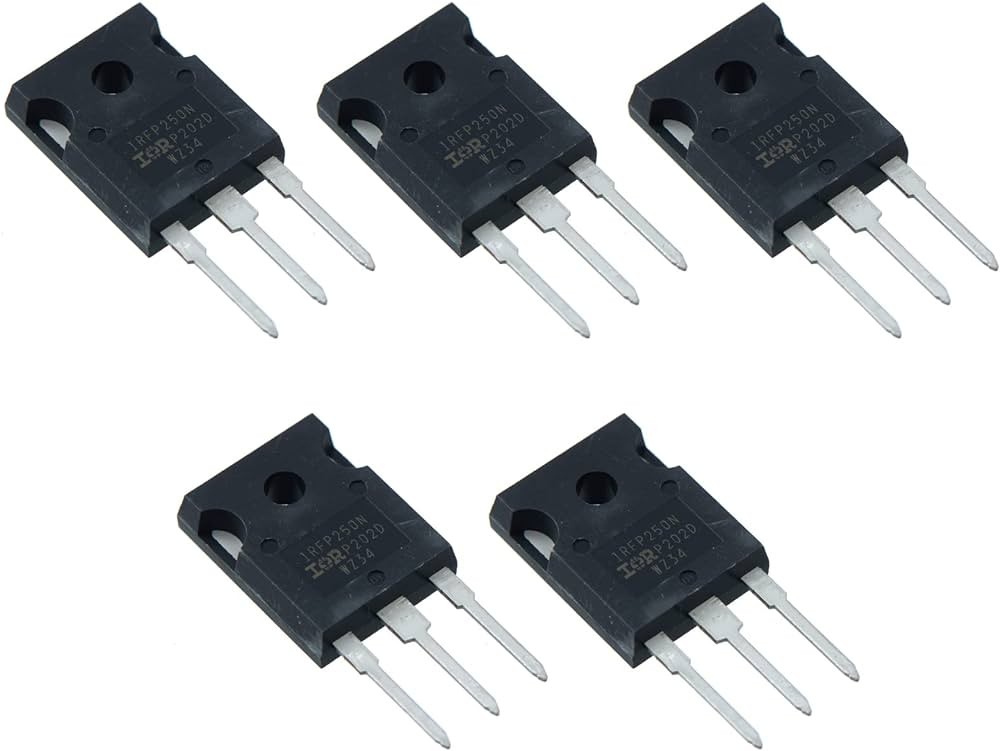 5pcs IRFP250N IRFP250 Power MOSFET N-Channel Transistor 30A 200V TO-247