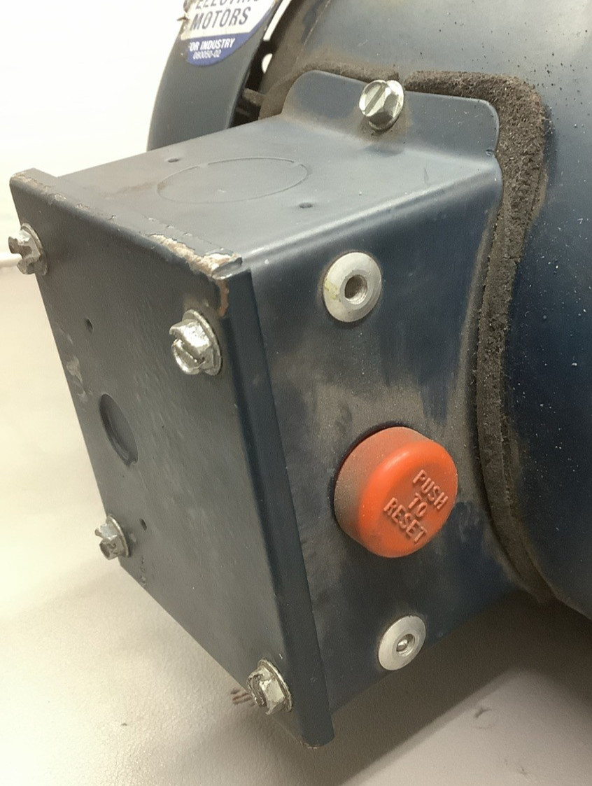 Leeson 102865.00 1/2HP 1725RPM 115/208-230V AC General Purpose Motor (R40)
