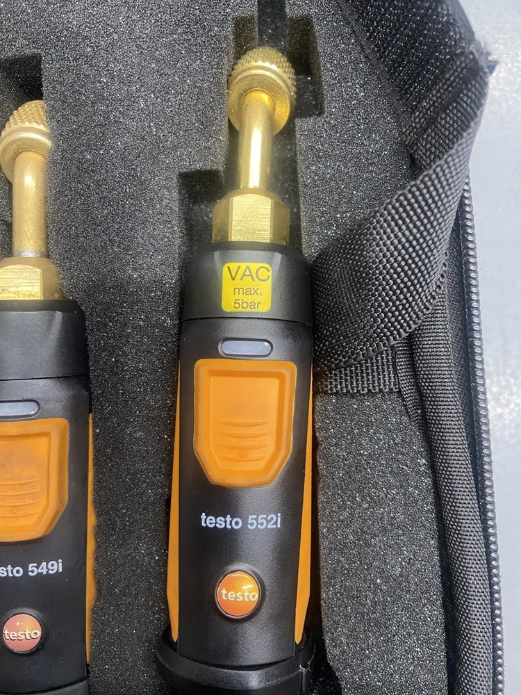 ESTO SMART PROBE KIT WIRELESS BLUETOOTH HVAC TEST KIT W/ Testo 552i & Testo 549i