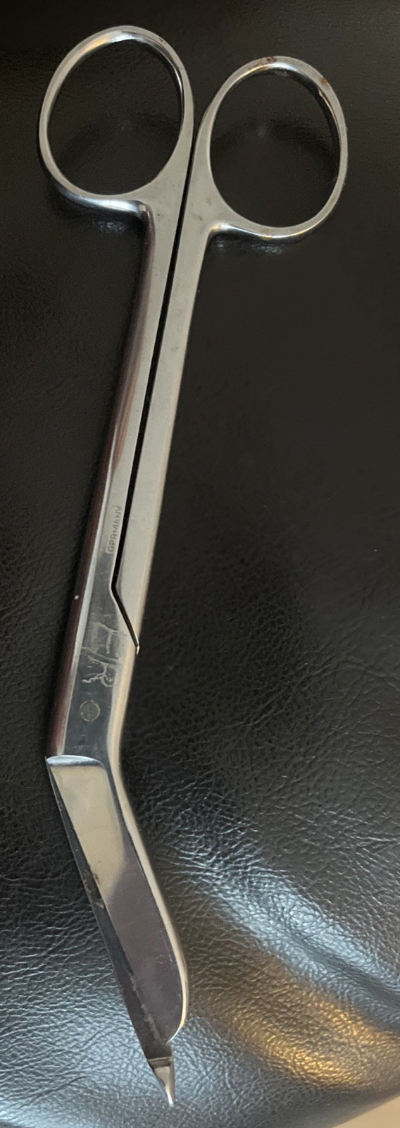 Sklar Bandage Scissors 7” Angled Probe Point Stainless