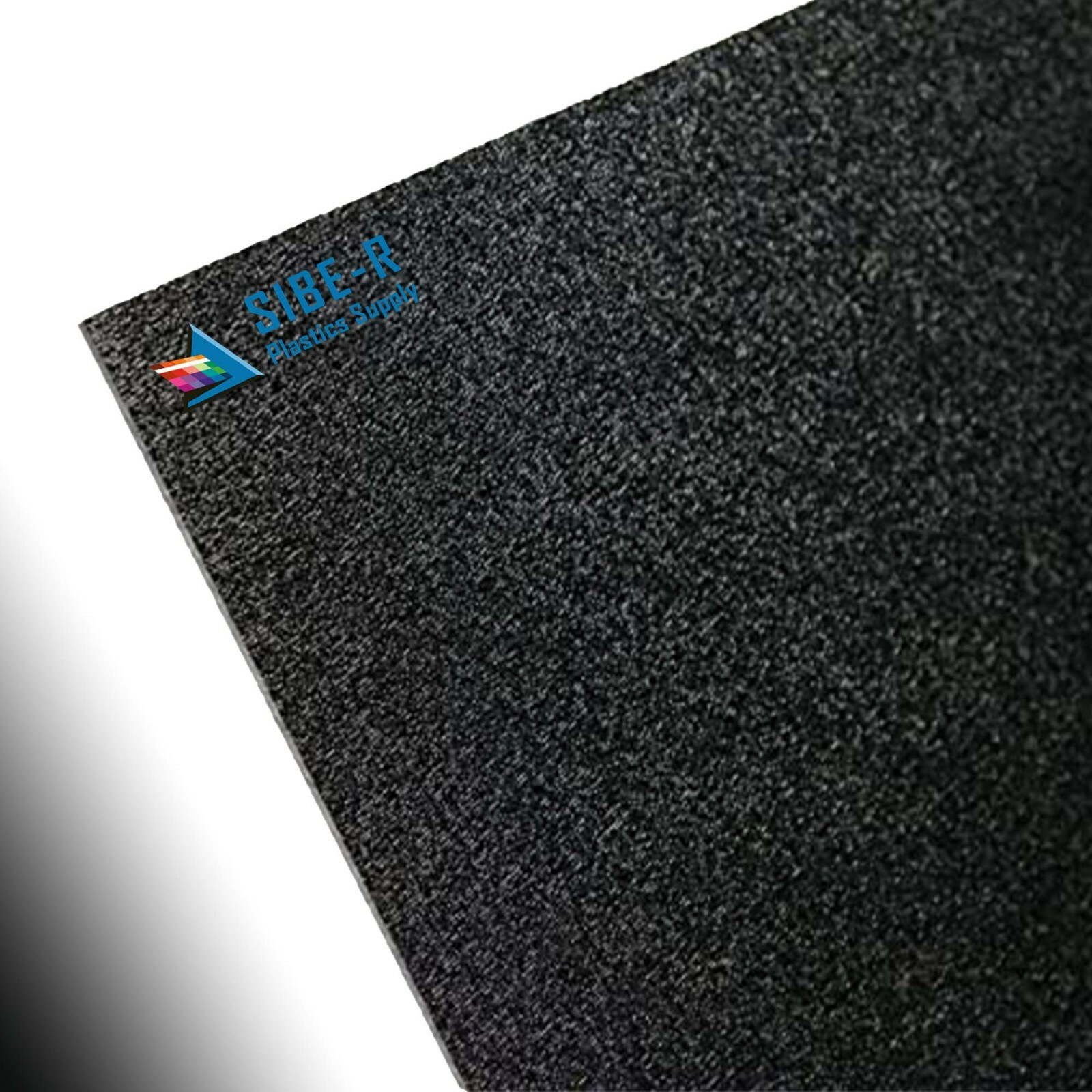 ABS Plastic Sheet – 1/16″ Thick (1.5mm) – Black – 6″x12″