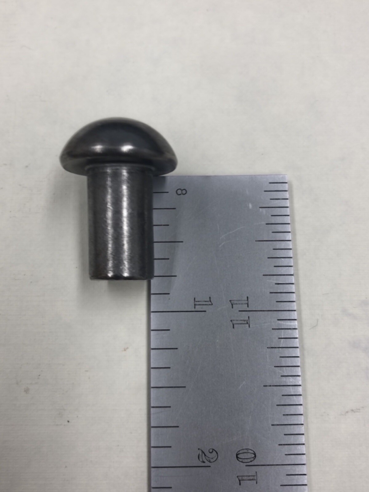 (10) 7/16 X 3/4 Round Head Solid Rivet Steel Blacksmith Antique 7/16″ x 3/4″ USA