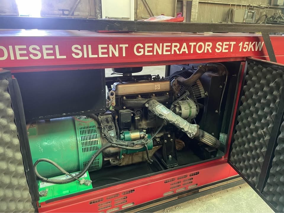 Diesel Silent Generator Set 15 KW