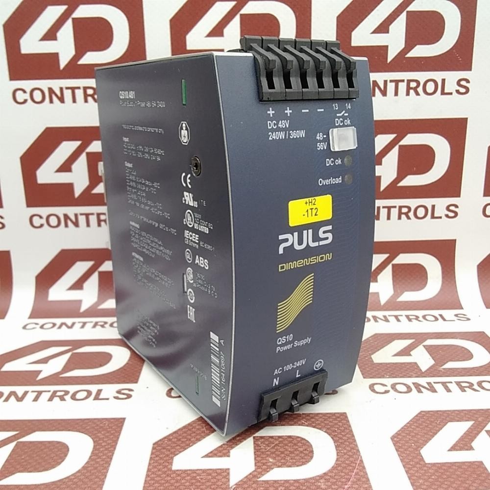 QS10.481 | PULS | Power Supply, Single-Phase, Output: 48VDC, Used