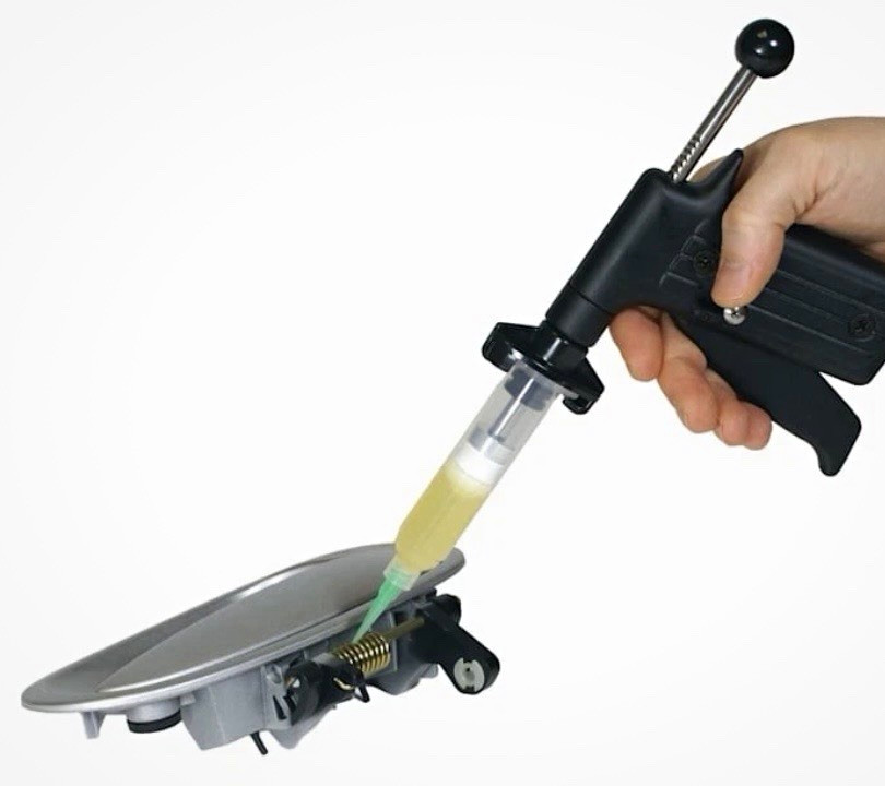 Syringe barrel Dispensing Gun set (3, 10 & 30cc), High Quality, US made