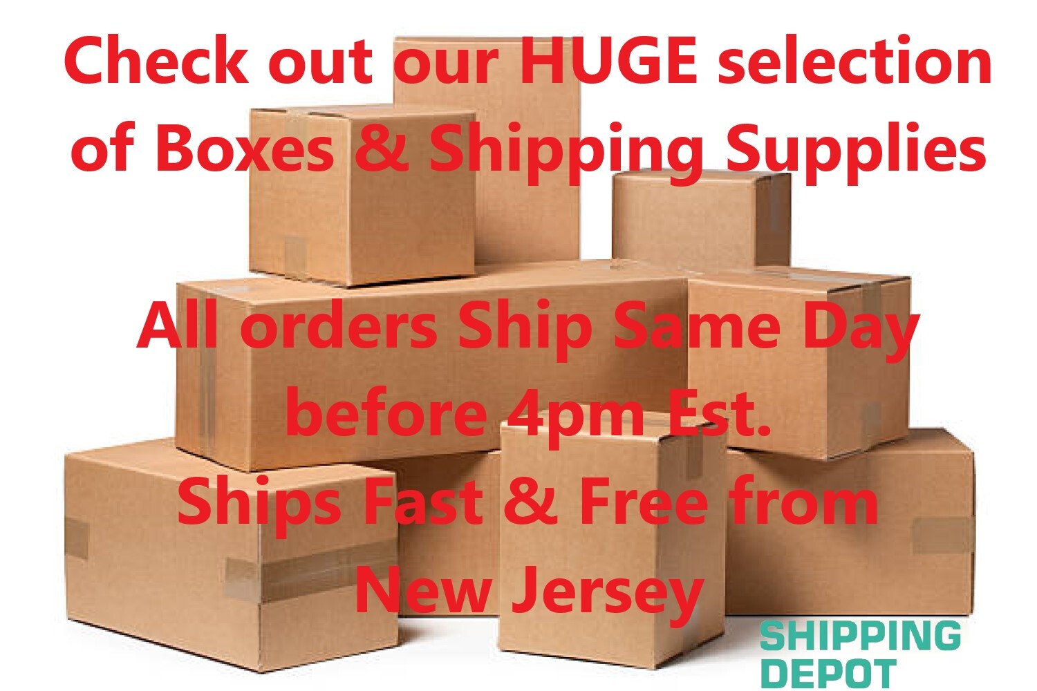 25 Pack Corrugated Mailer Shipping Boxes 9x9x4 Cardboard Mailer Packing Boxes
