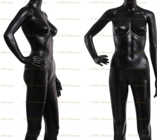 1 Black female mannequin right arm (no other body parts or cloth shown)