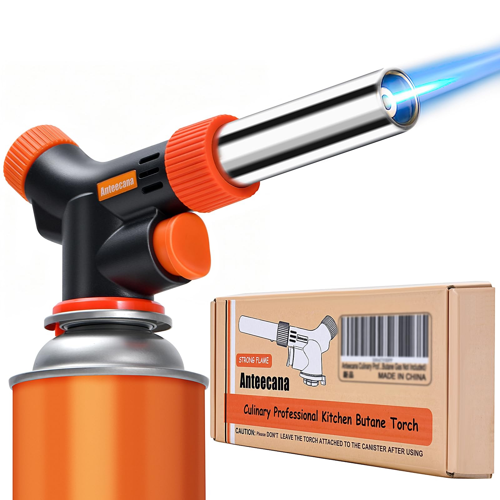 Anteecana Culinary Professional Kitchen Cooking Torch, Upgrade Butane Torch…