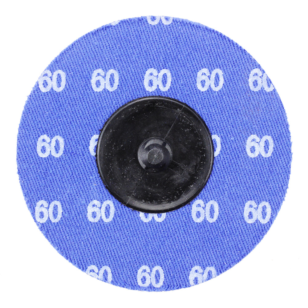 25 Pack – 3″ 60 Grit A/O Quick Change Sanding Disc Black Hawk, Type R Roloc