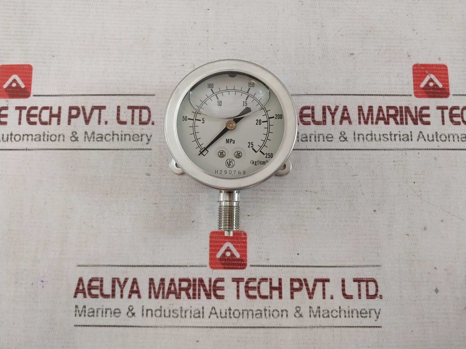 Nagano Keiki 0 TO 25 MPA Pressure Gauge BU 1/4 60X25 MPKF 0-250 (KGF/CM2)