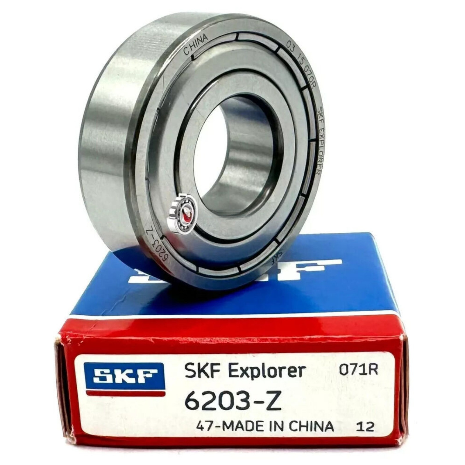 SKF 6203 Z DEEP GROOVE BALL BEARING METAL SHIELDED 17x40x12