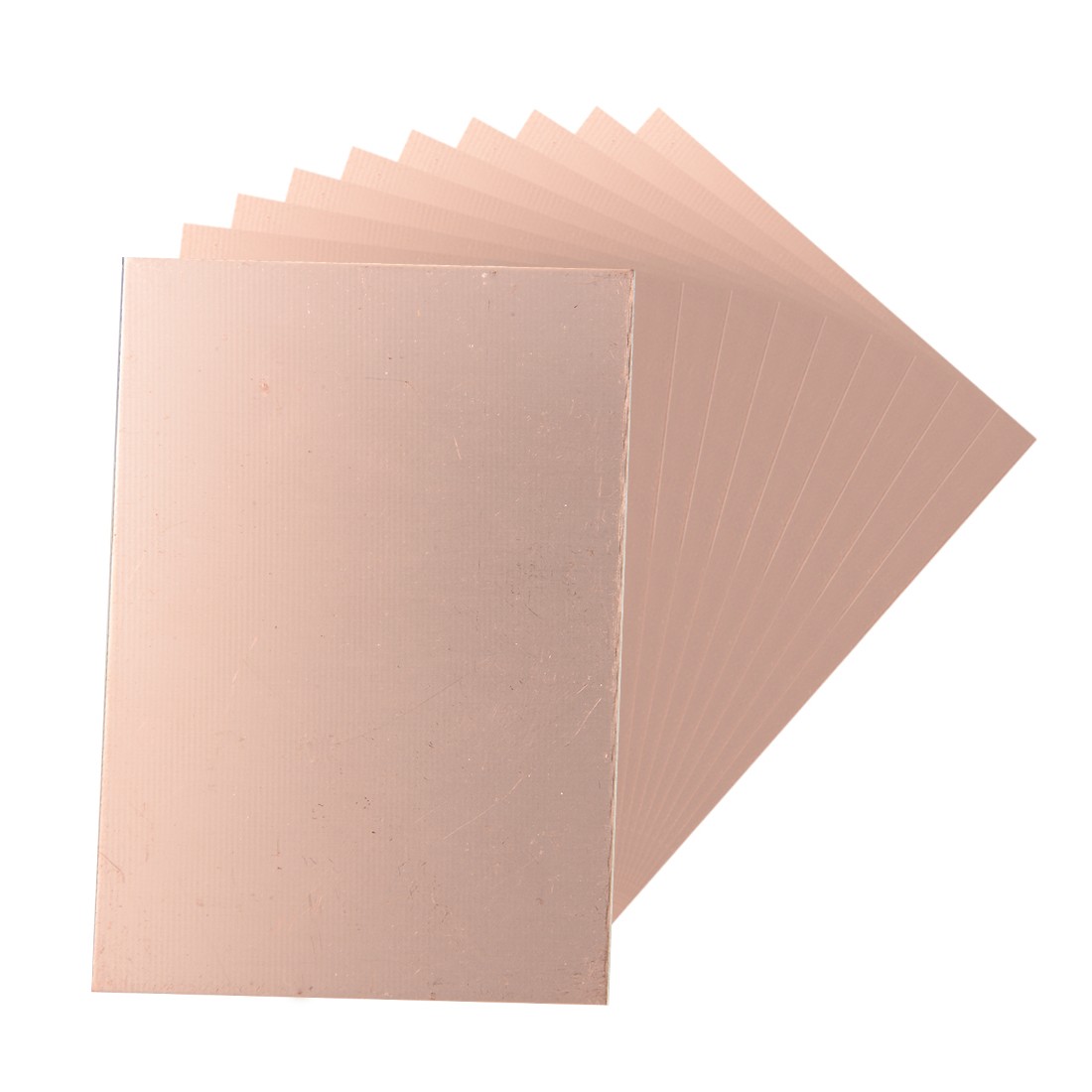 10Pcs 100x70mm Double-Sided Copper Clad Laminate PCB Circuit Board FR4 1.5mm T