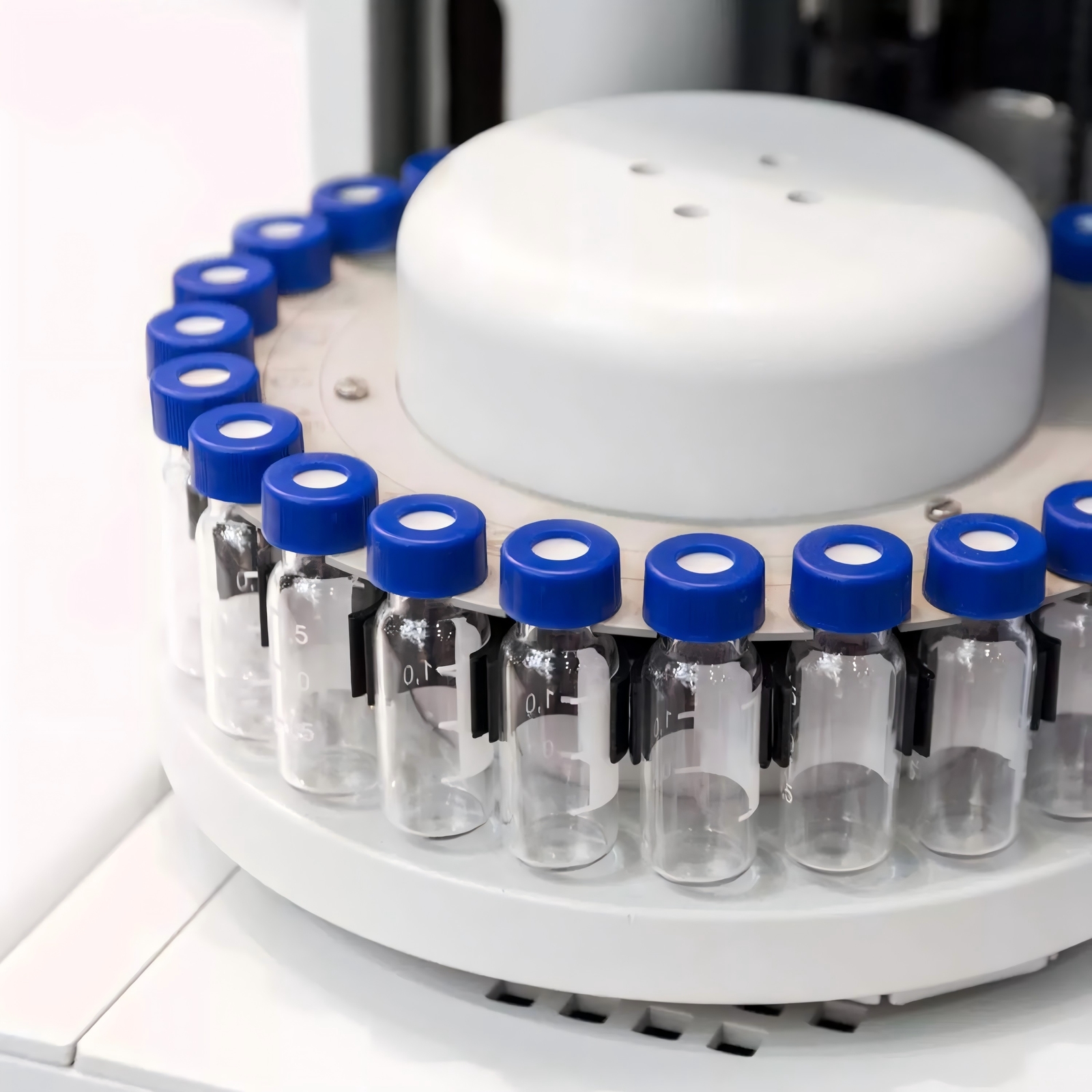 2ml Autosampler Vials 1000PCS+Pre-Slit Caps 9-425 Glass Bottle Screw Top HPLC GC