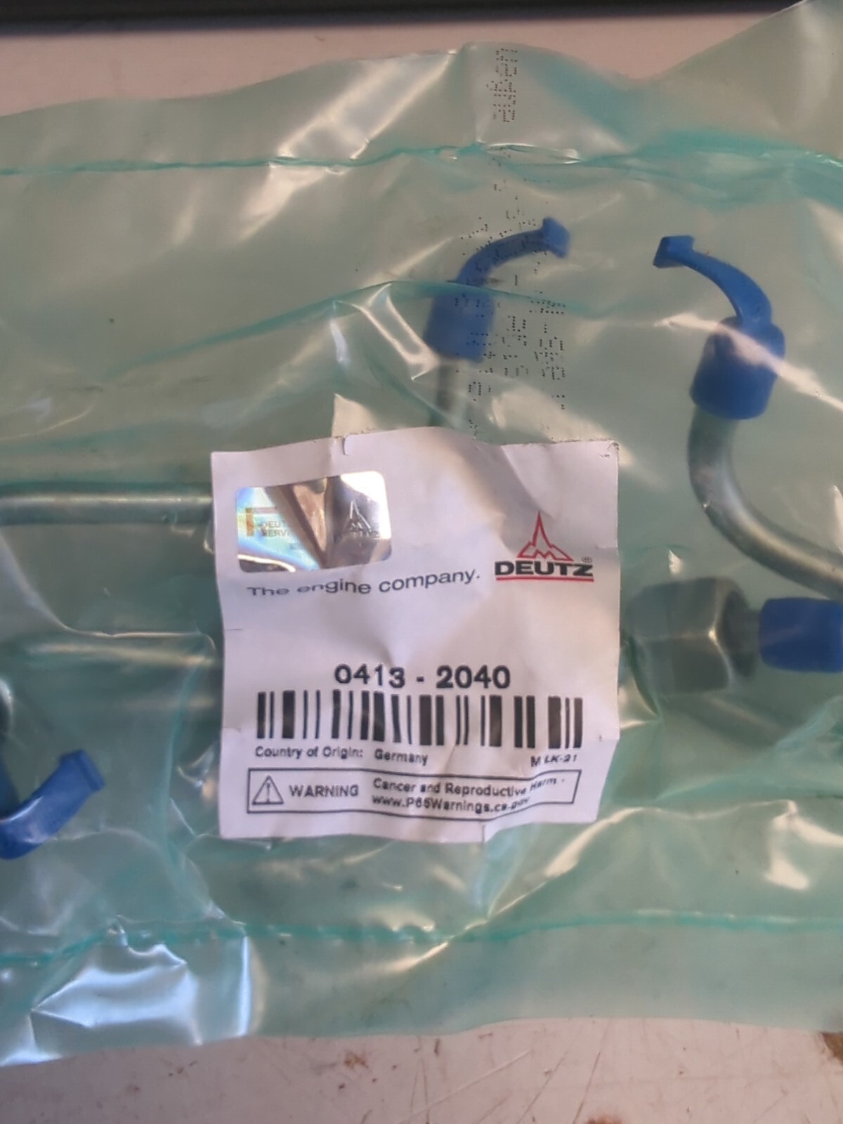 Deutz Fuel Line 0413-2040
