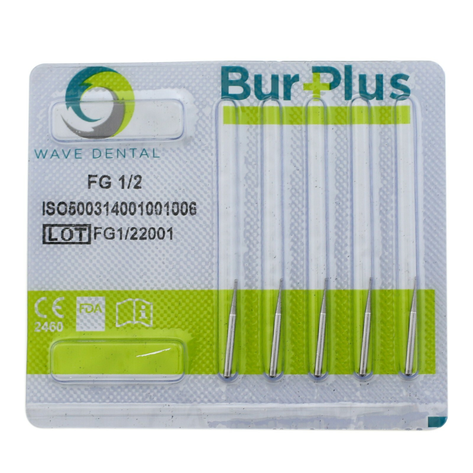 Wave Dental Round Carbide Bur FG 1/4 1/2 2 3 4 5 6 7 8 Friction Grip Drill Bits