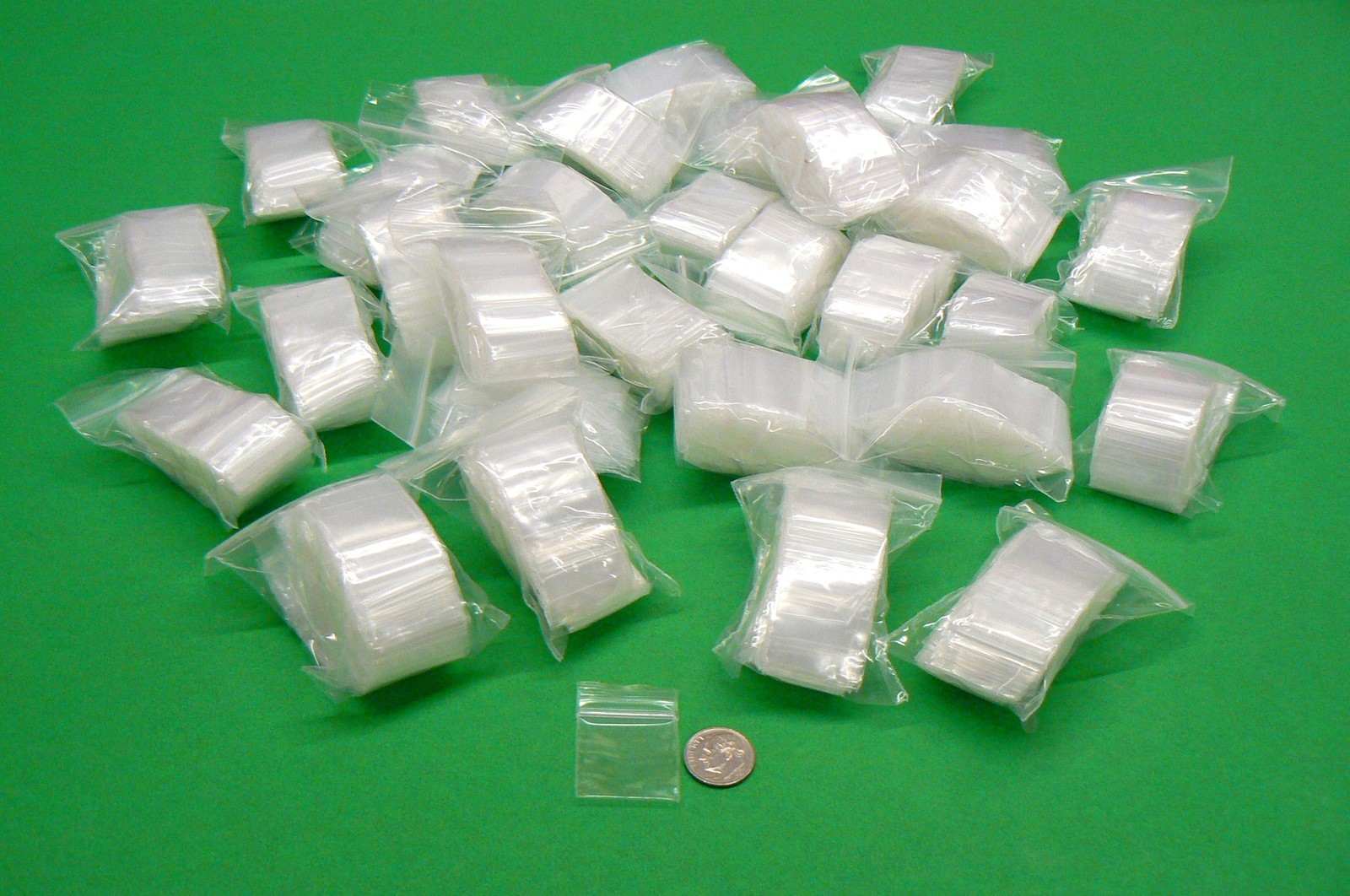 3000 Zip Seal 1×1 Bags Reclosable 2mil Slide Lock Small Mini Baggies 1x 1″
