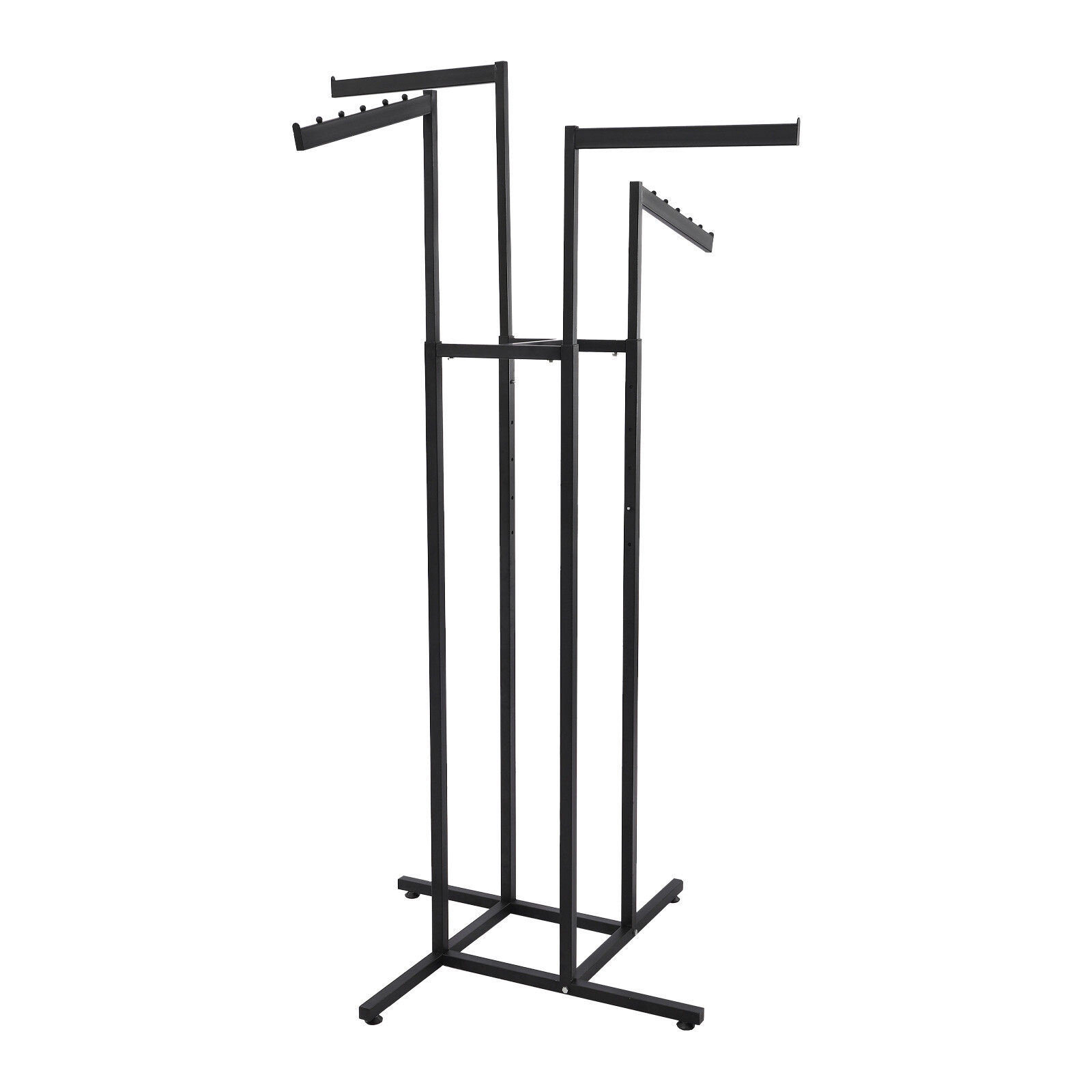 4-Way Adjustable Clothing Rack Clothing Display Rack Clothing Store Clothes Rack