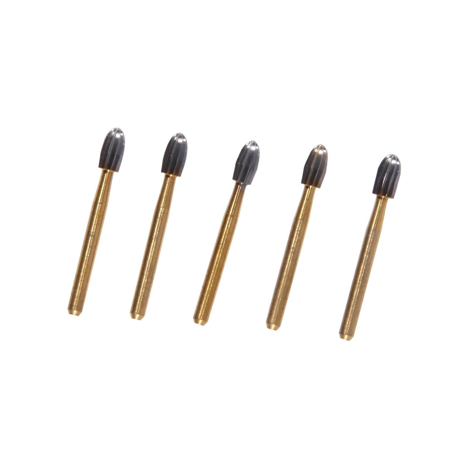 10 Pcs Dental Tungsten Carbide Burs Trimming & Finishing 7408 19mm Egg shape st