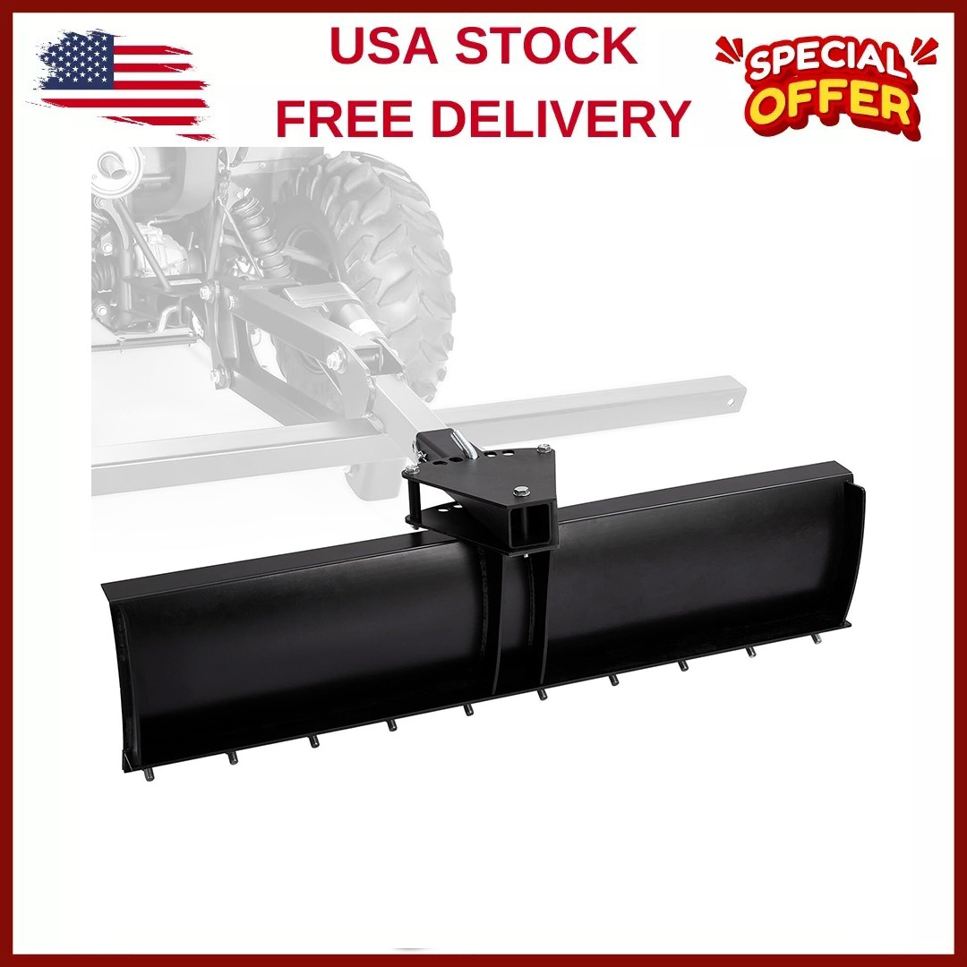 ⭐42″ATV/UTV 3-Position Blade,w/2″ Receivers,5 Adjustable Angles,Snow Plow Kit