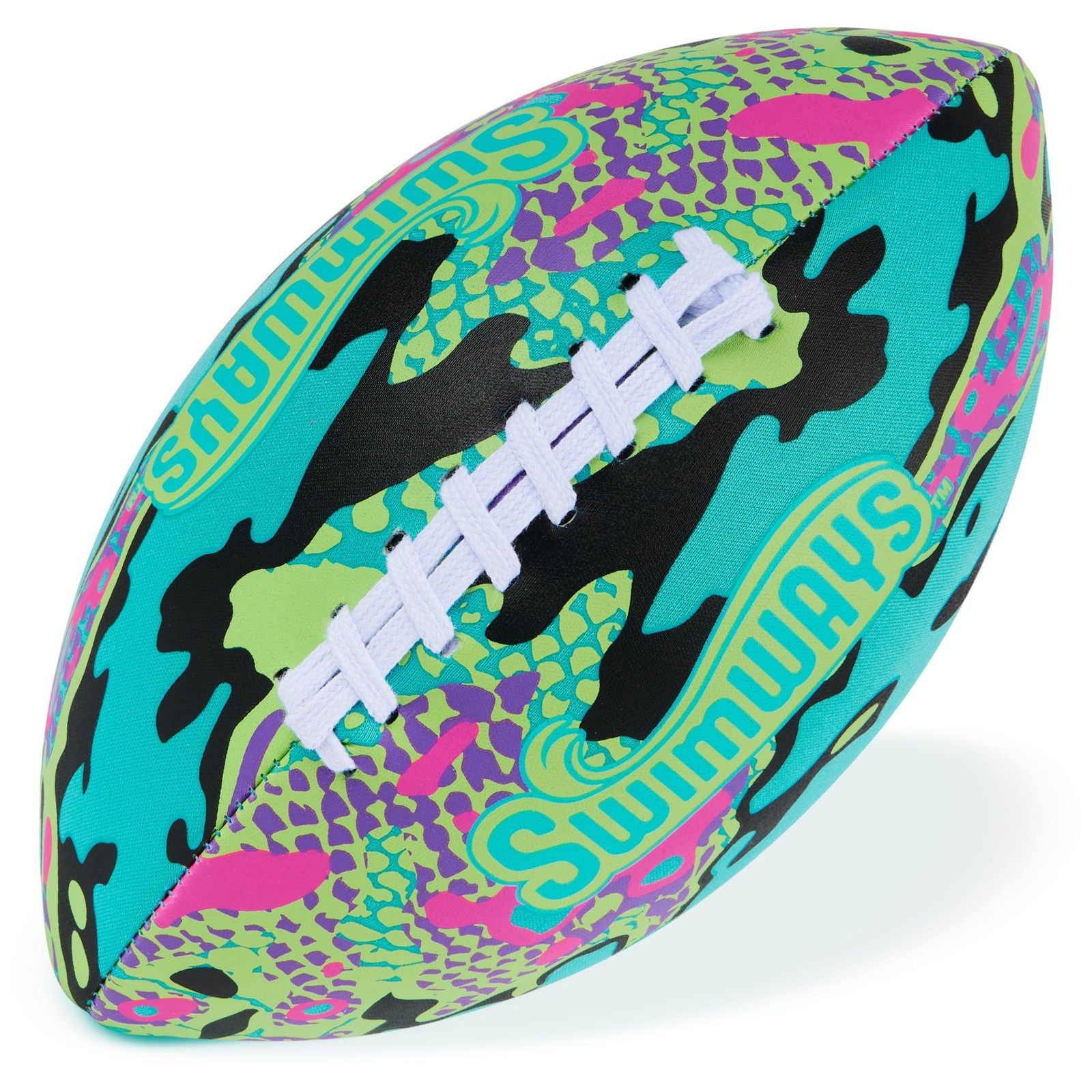 SwimWays Hydro Waterproof Football, Outdoor Games for 1, Blue (New Version)
