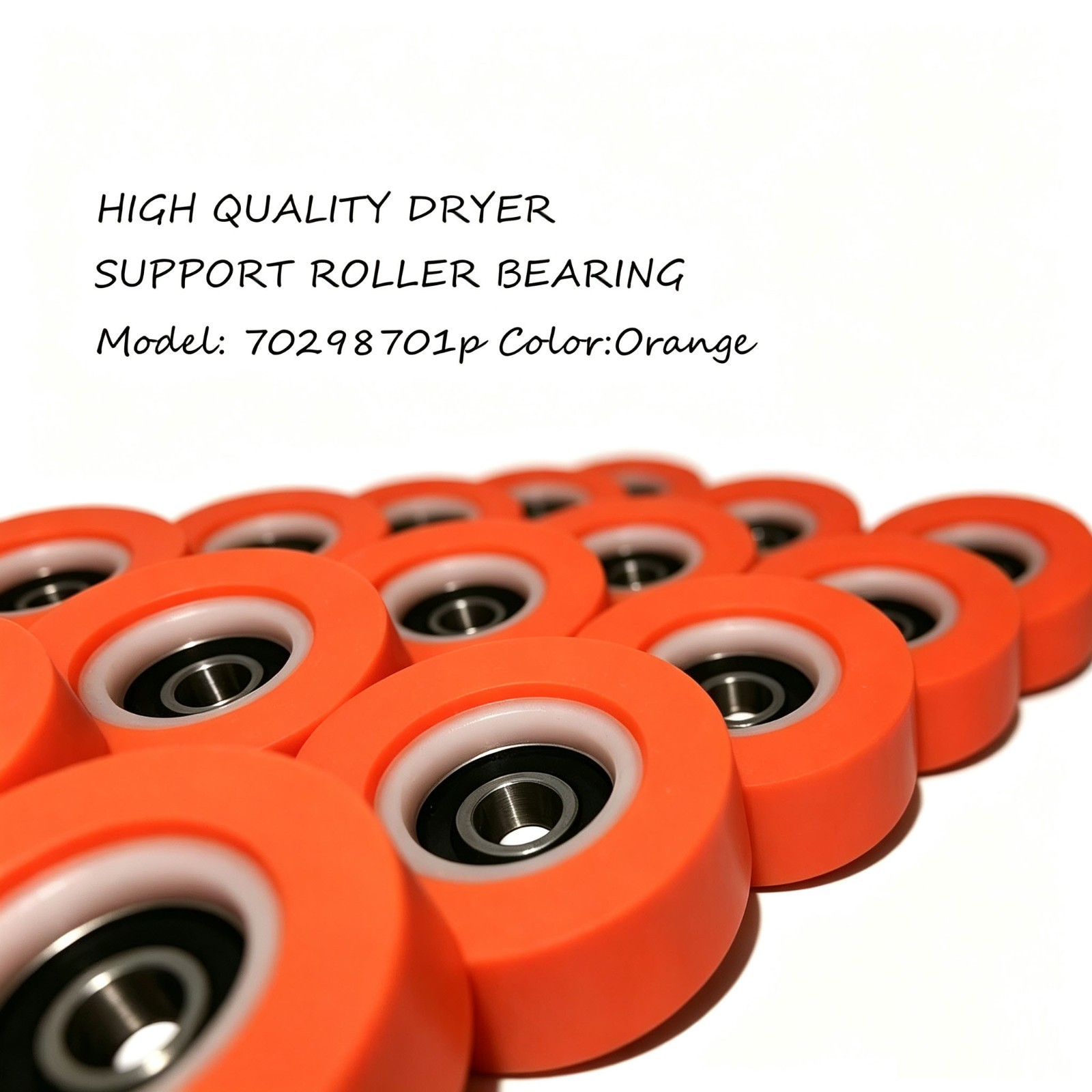 10 pcs Roller Bearing For Huebsch,Speed Queen Dryer 70568201 /70298701/ 70616701