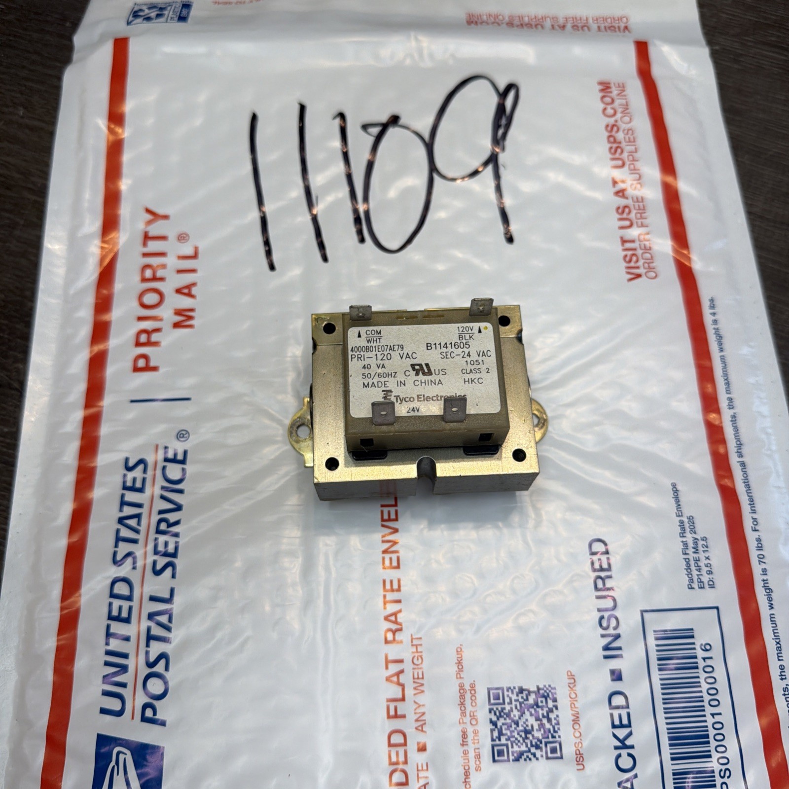 Goodman 120V To 24V 40VA Transformer B1141605