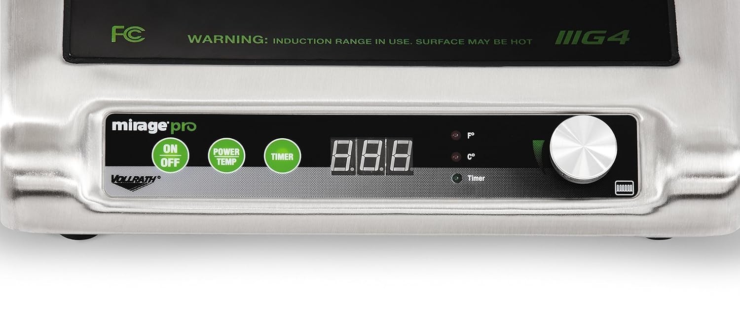 Vollrath 59500P Mirage Pro 1800Watts 15Amps Counter Top Induction Range NEW